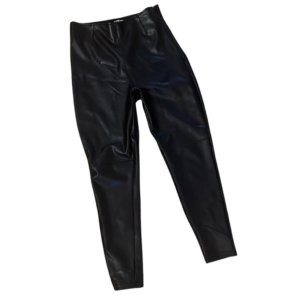 Abercrombie & fitch vegan leather leggings